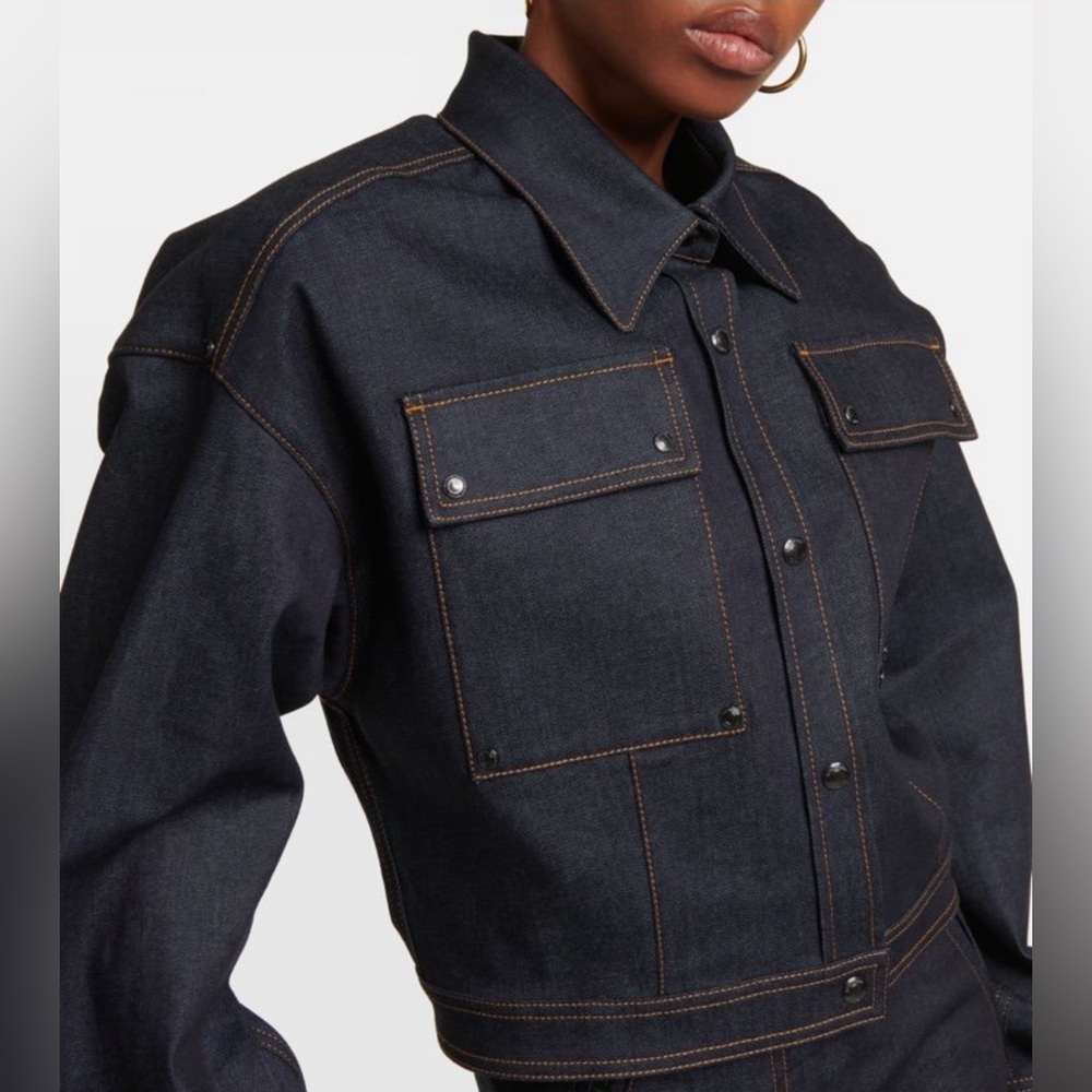 Beyond exquisite Tom Ford denim jacket.